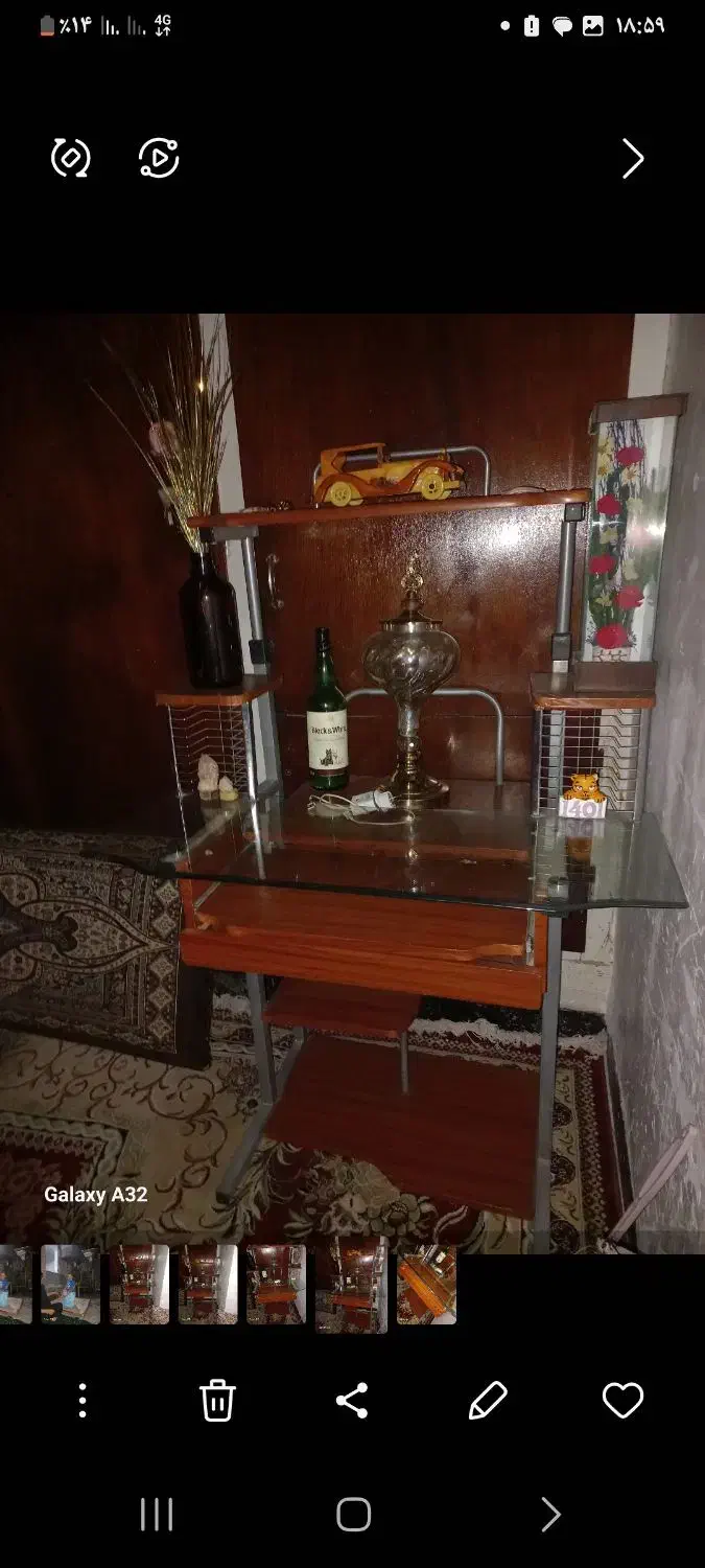 میز کامپیوتر|میز تحریر و کامپیوتر|سمنان, |دیوار