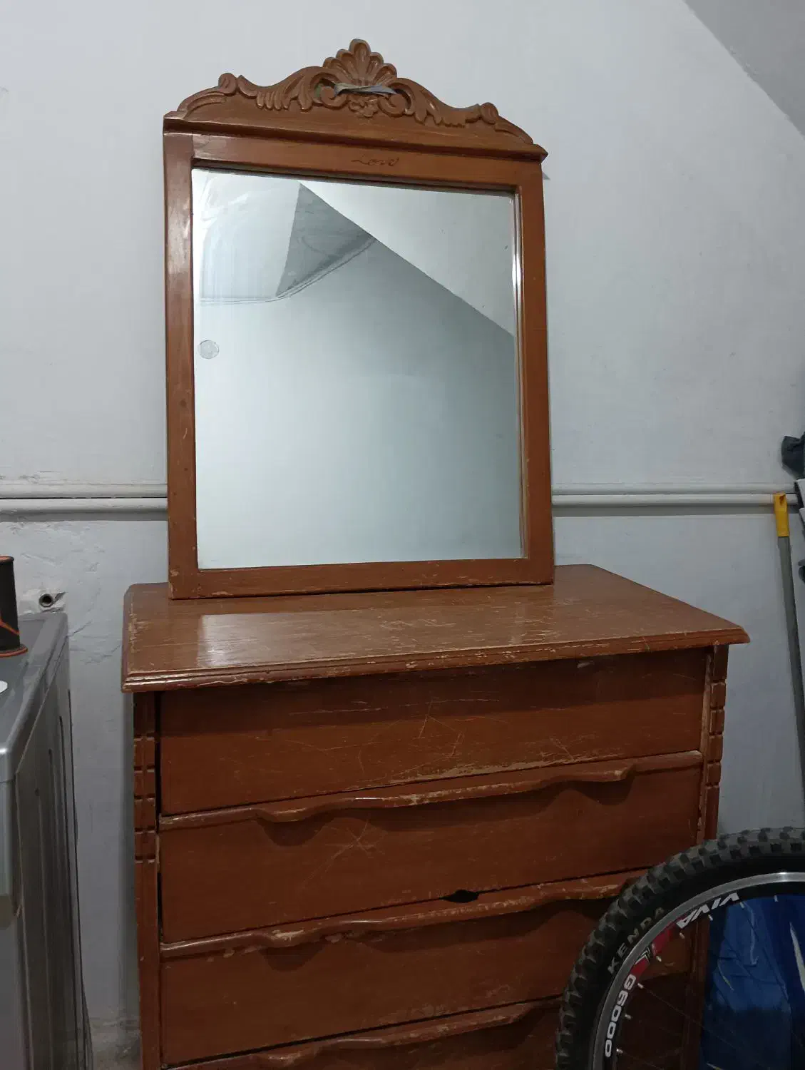 کمد دراور با آینه|جاکفشی، کمد، دراور|قزوین, |دیوار