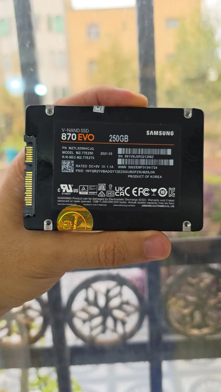 ssd 870 250G|قطعات و لوازم جانبی رایانه|کرج, برغان|دیوار