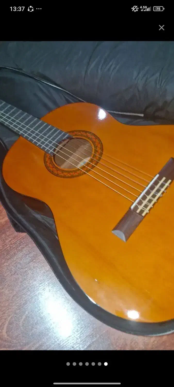 گیتار یاماها c40|گیتار، بیس، امپلیفایر|قوچان, |دیوار