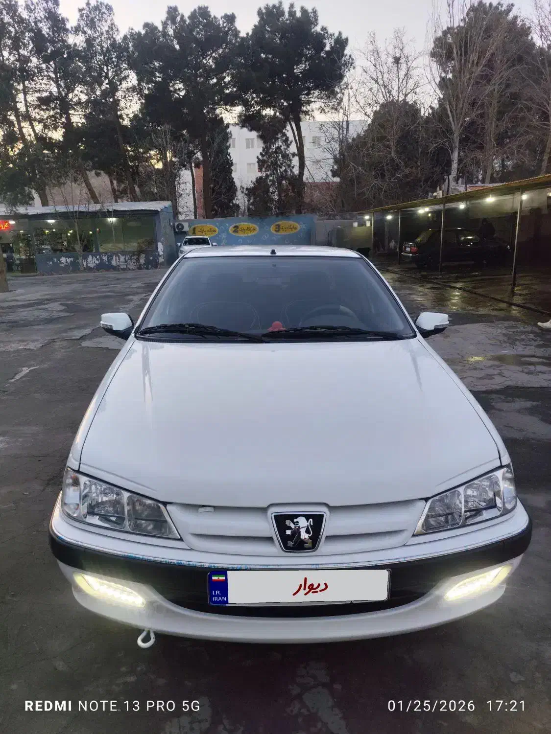 فروش خودرو پژو پارس xup7سفید مدل 1402|خودرو سواری و وانت|فردیس, قریشی|دیوار