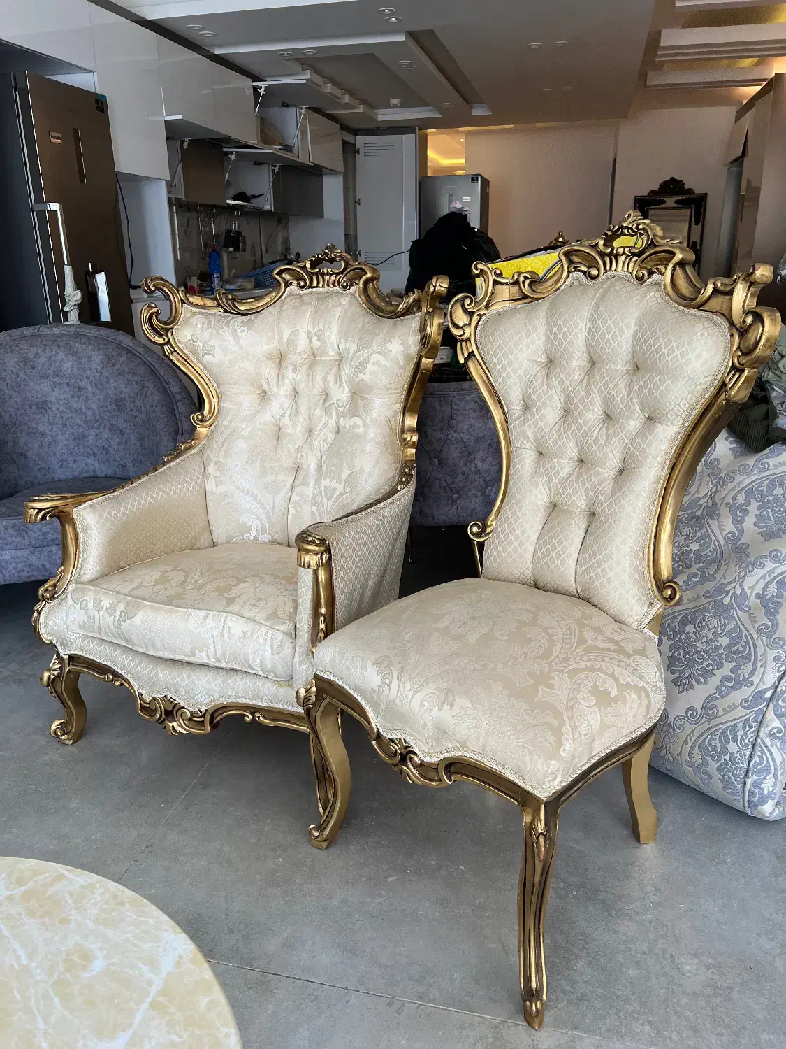 مبل سلطنتی|مبلمان خانگی و میز عسلی|شیراز, ابیوردی|دیوار