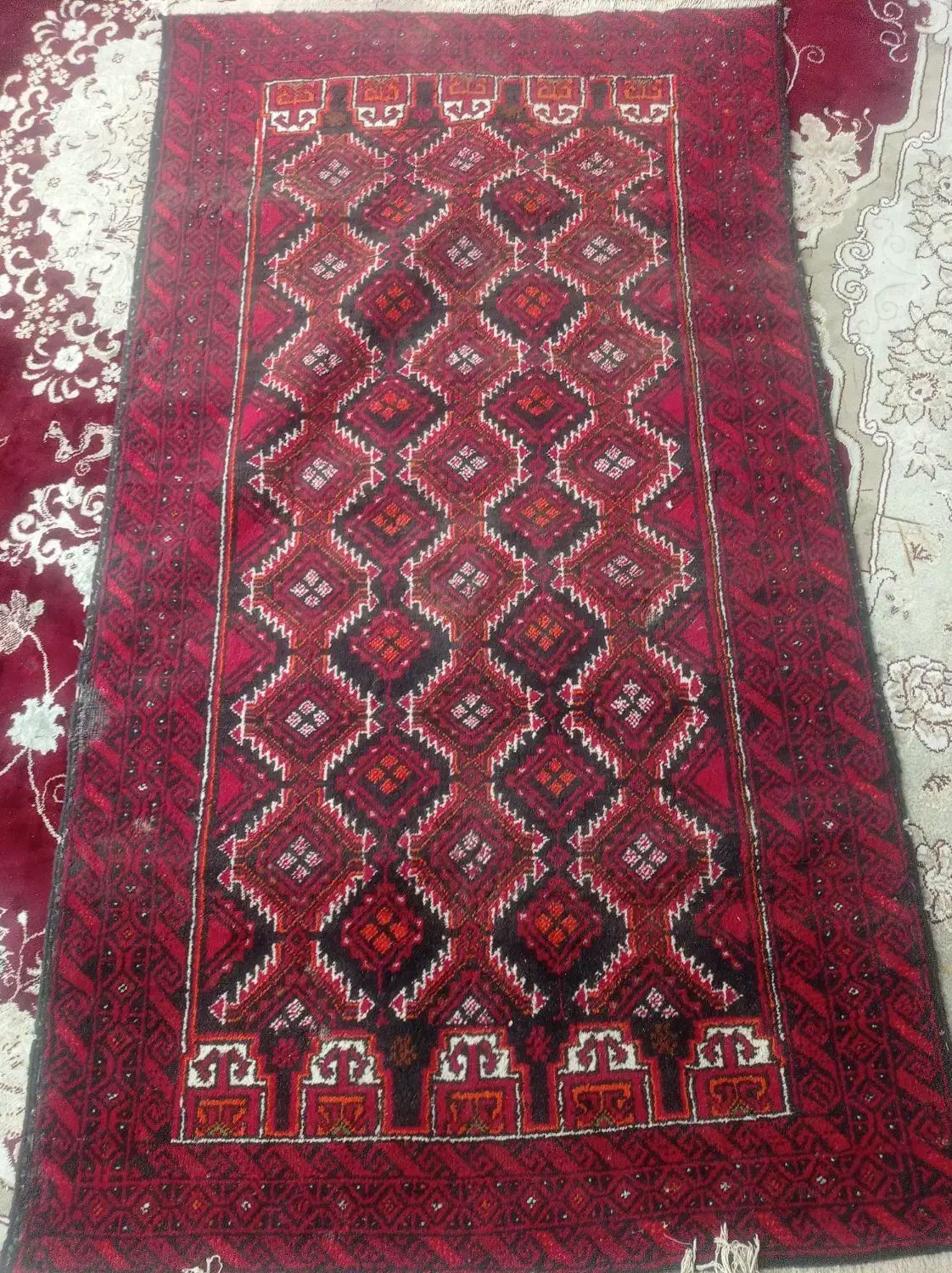 قالیچه دستباف|فرش|تایباد, |دیوار