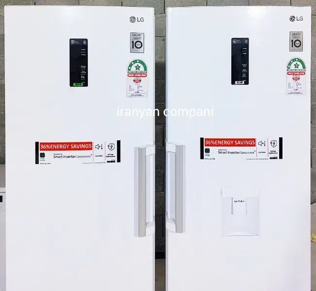 یخچال فریزر2قلویLG/پرداخت درب منزل/ارسال از بانه|یخچال و فریزر|بانه, |دیوار