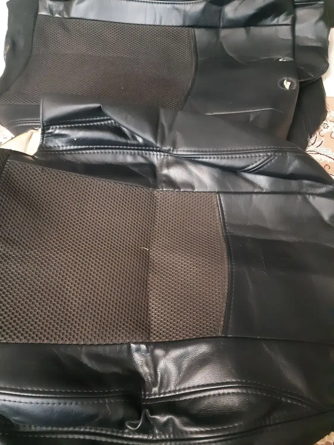 روکش صندلی چرم مشکی h30 کراس|قطعات یدکی و لوازم جانبی|محمدشهر, همایون ویلا|دیوار