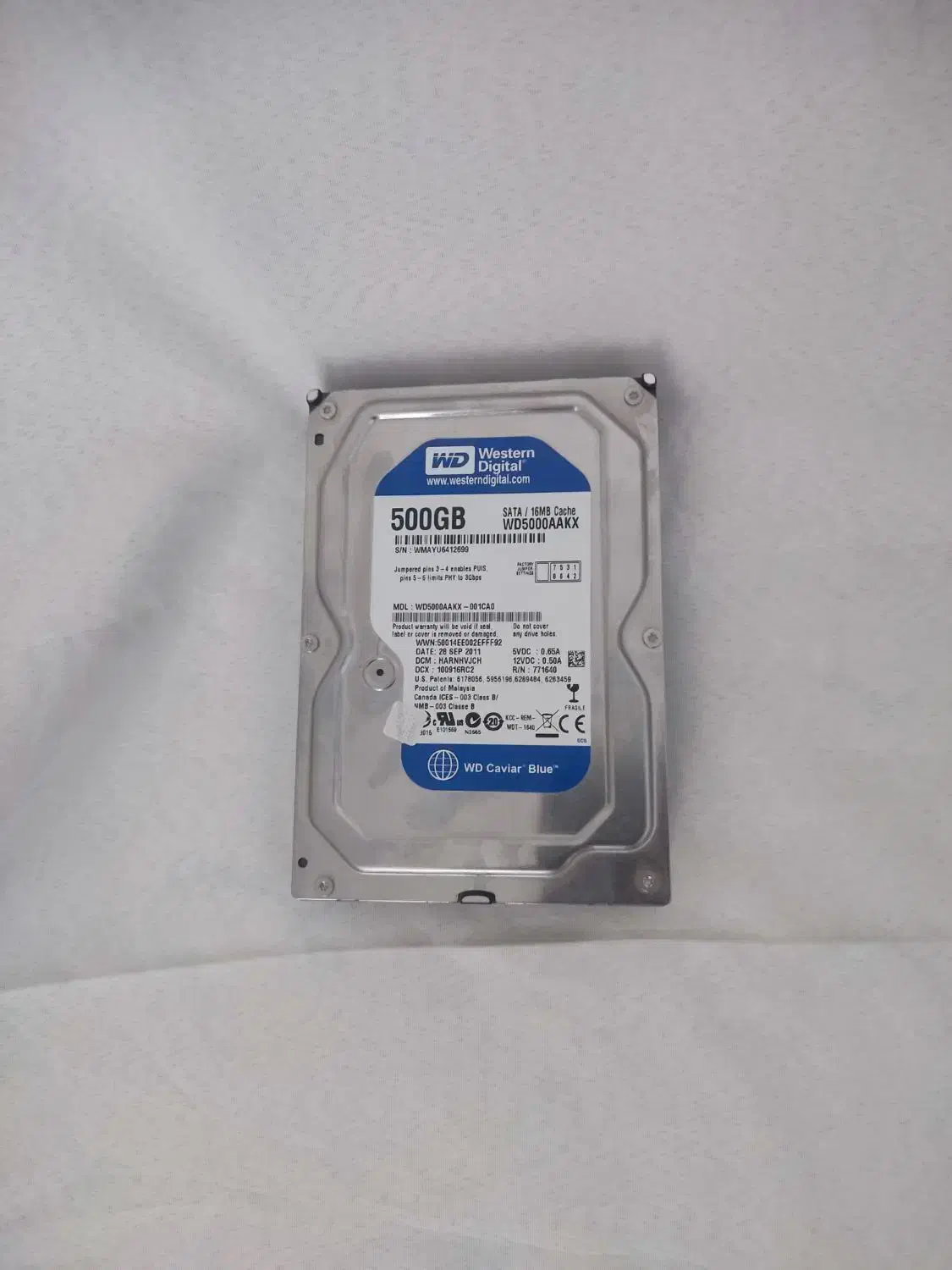 هارد کامپیوتر اینترنال hdd 500 گیگ|قطعات و لوازم جانبی رایانه|زنجان, |دیوار