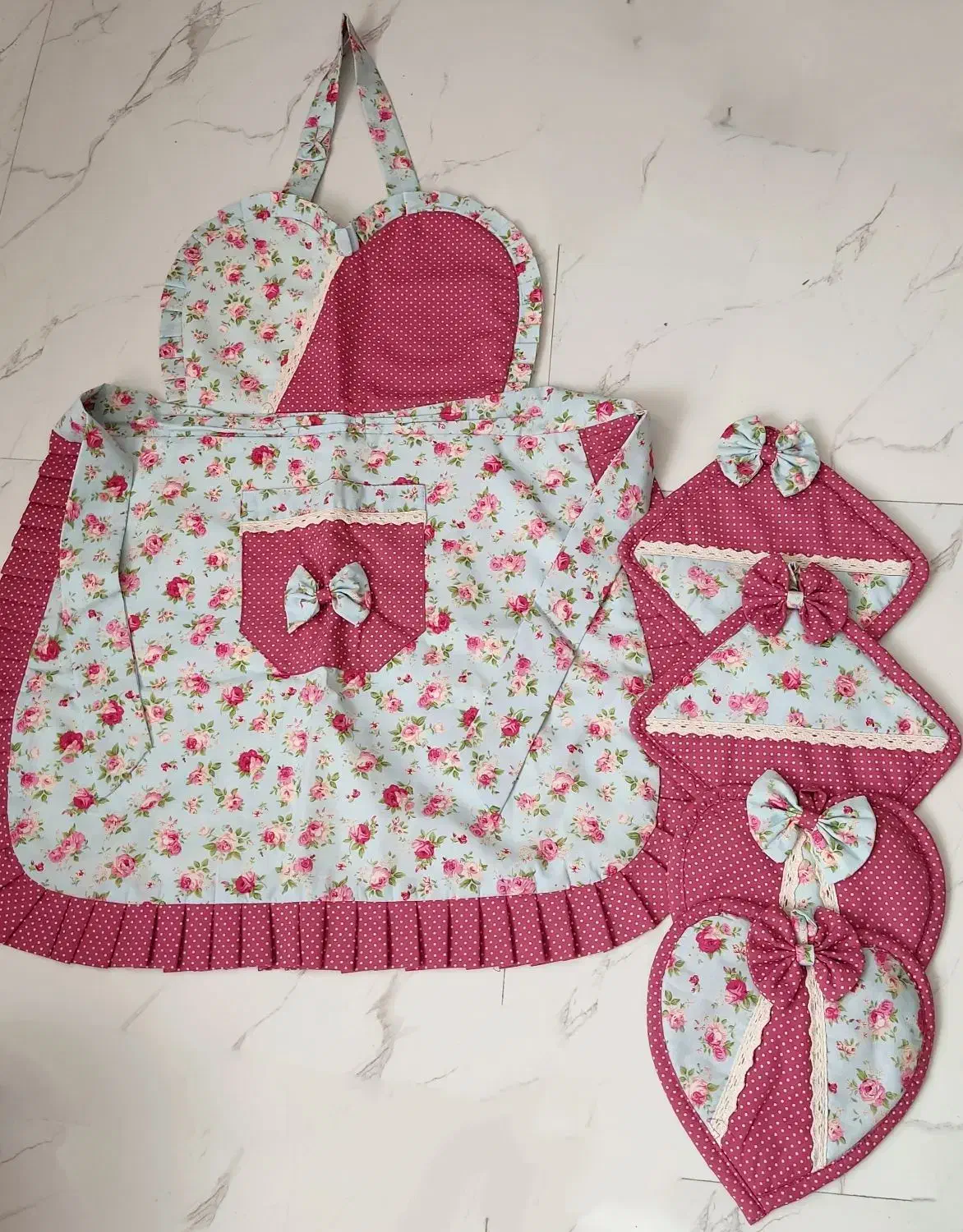 ست اشپزخونه کاملا نو|سفره، حوله، دستمال آشپزخانه|شهریار, شهرک وائین|دیوار