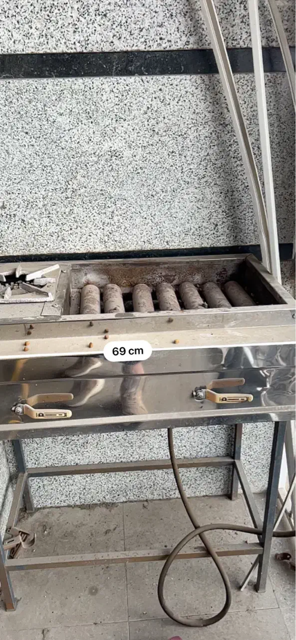 باربیکیو۷ شعله (کباب پز)بهمراه اجاق پلوپز|اجاق گاز و لوازم برقی پختوپز|رشت, بلوار گیلان|دیوار