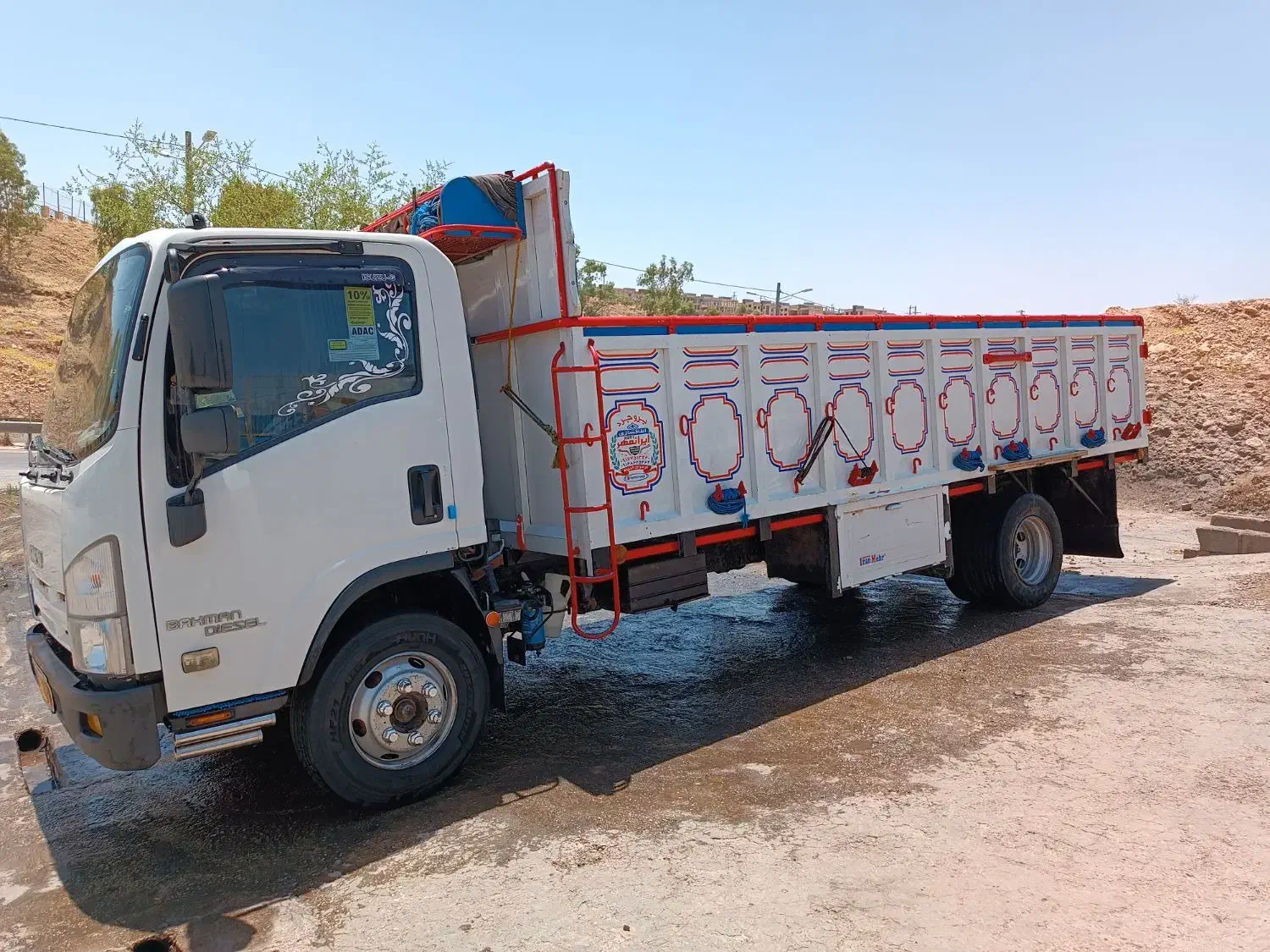 ایسوزو 8 تن مدل 94|خودرو سنگین|اهواز, شهرک حفاری|دیوار