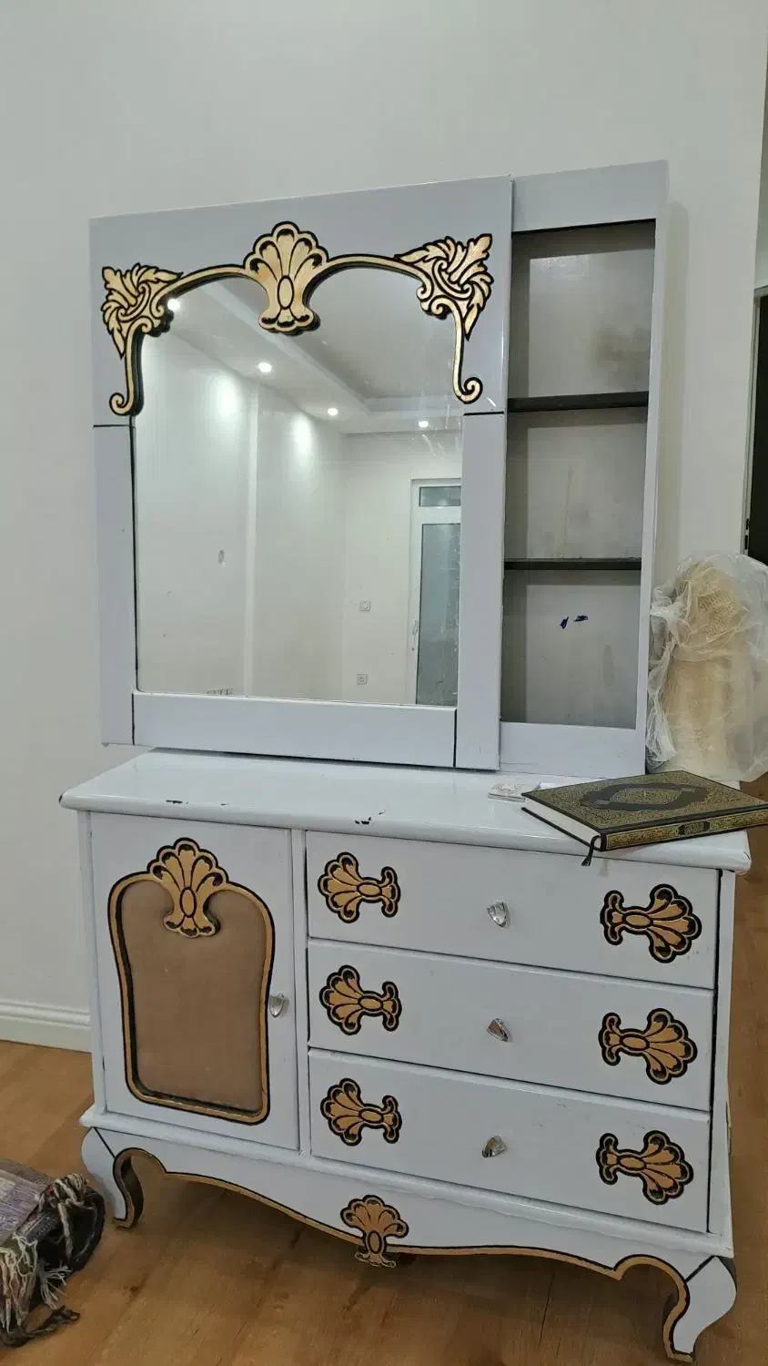 کمد آیینه|جاکفشی، کمد، دراور|اسفراین, |دیوار