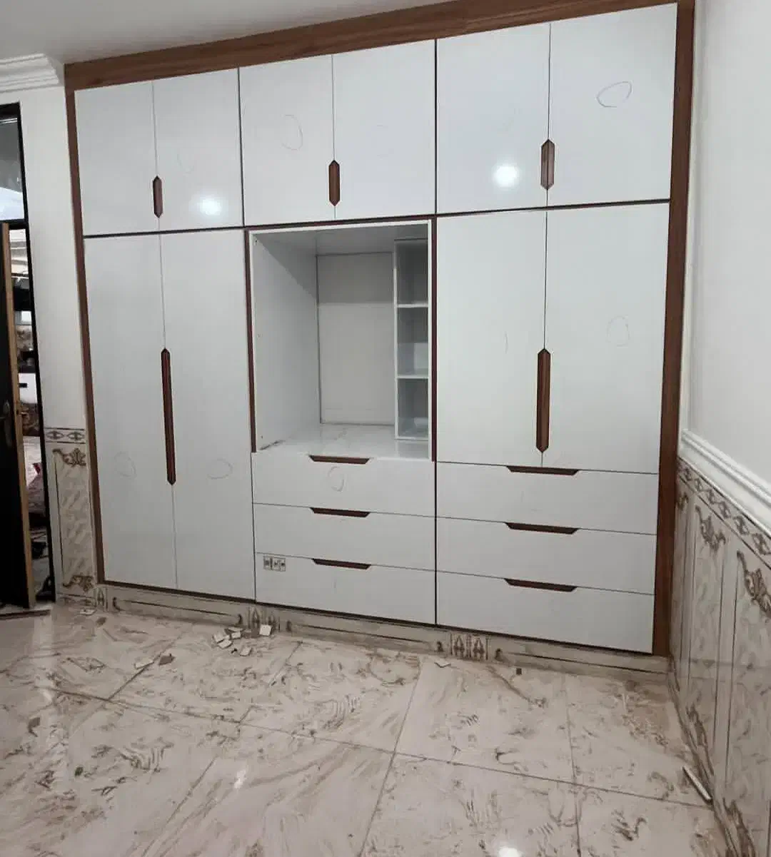 کمد دیواری وکابینت|جاکفشی، کمد، دراور|لردگان, |دیوار