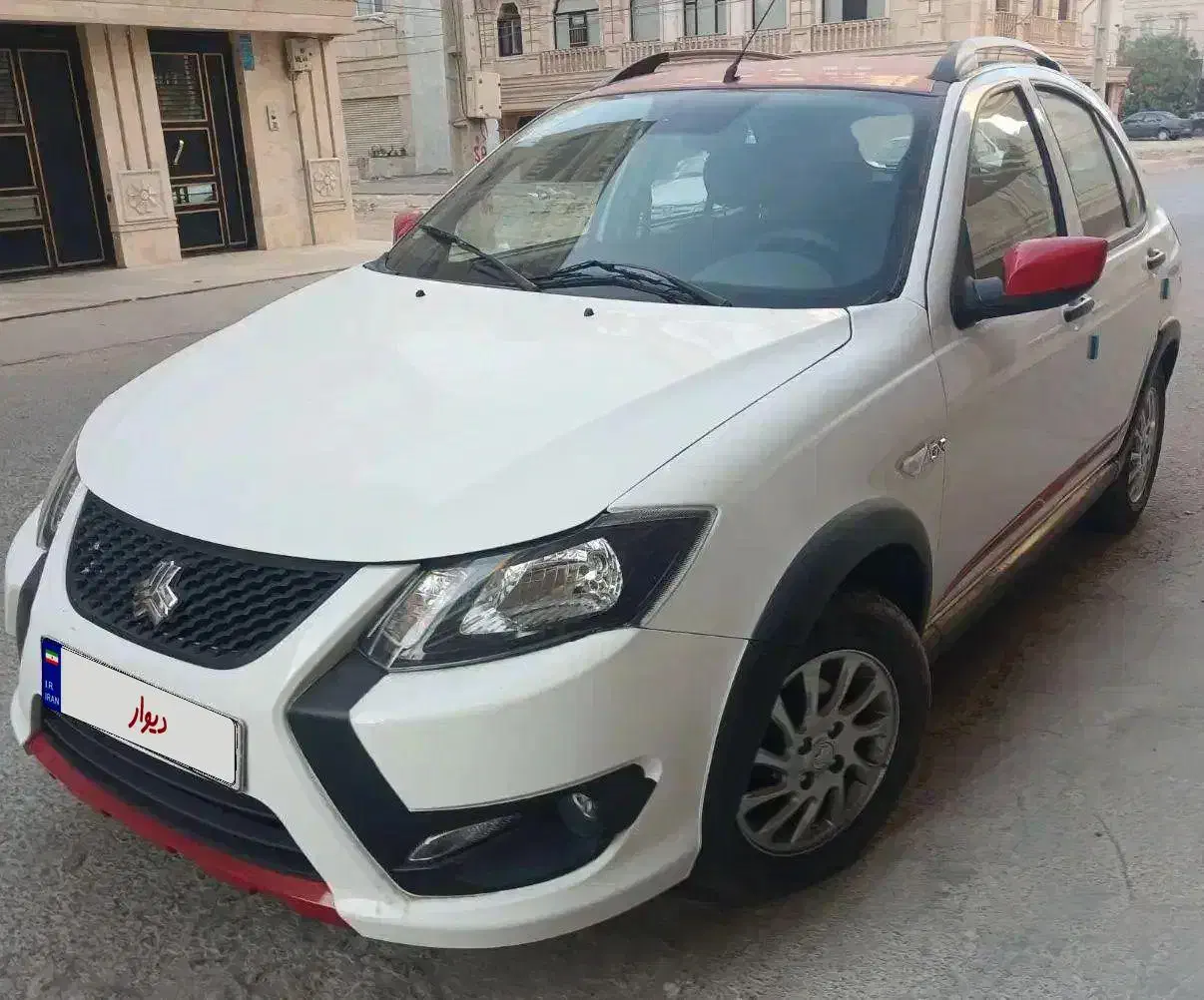 کوئیک GXR تیپ L سفید قرمز ۱۴۰۳ کم کار|خودرو سواری و وانت|قم, انسجام|دیوار