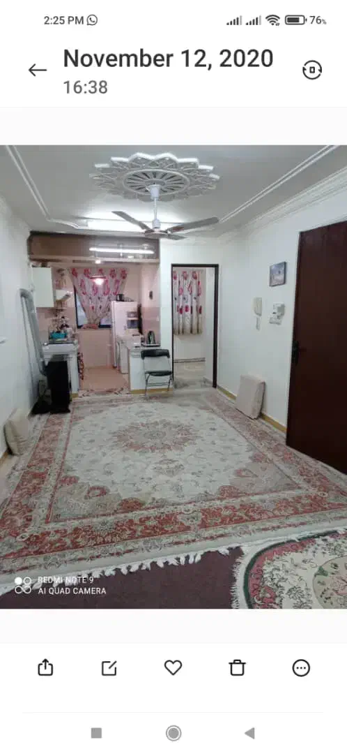 فروش واحد ۶۵ متری ۲خوابه طبقه۱ در میدان رازی|فروش آپارتمان|رشت, استقامت ۲|دیوار