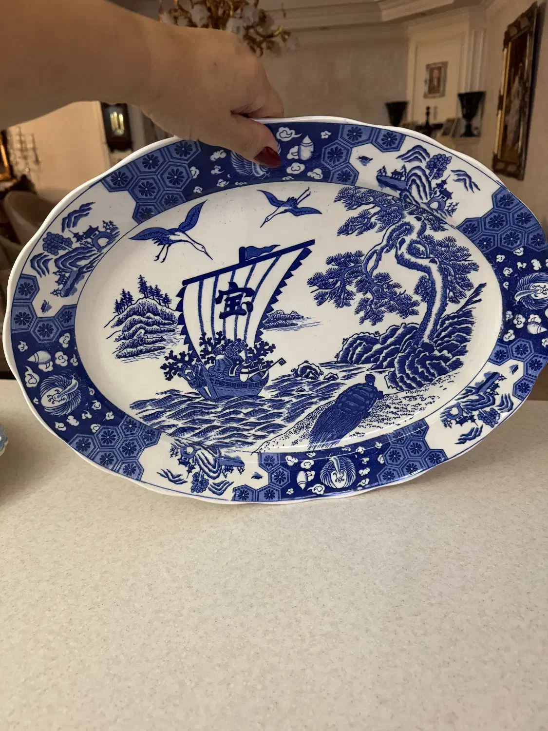 دوعدد دیس ژاپنی|کلکسیون اشیاء عتیقه|تهران, شهر زیبا|دیوار