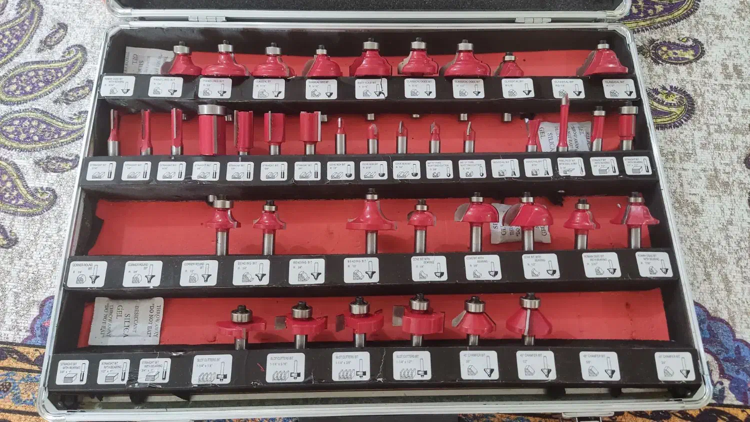 ست تیغ آور فرز|ابزارآلات|شیراز, قلعه نو|دیوار