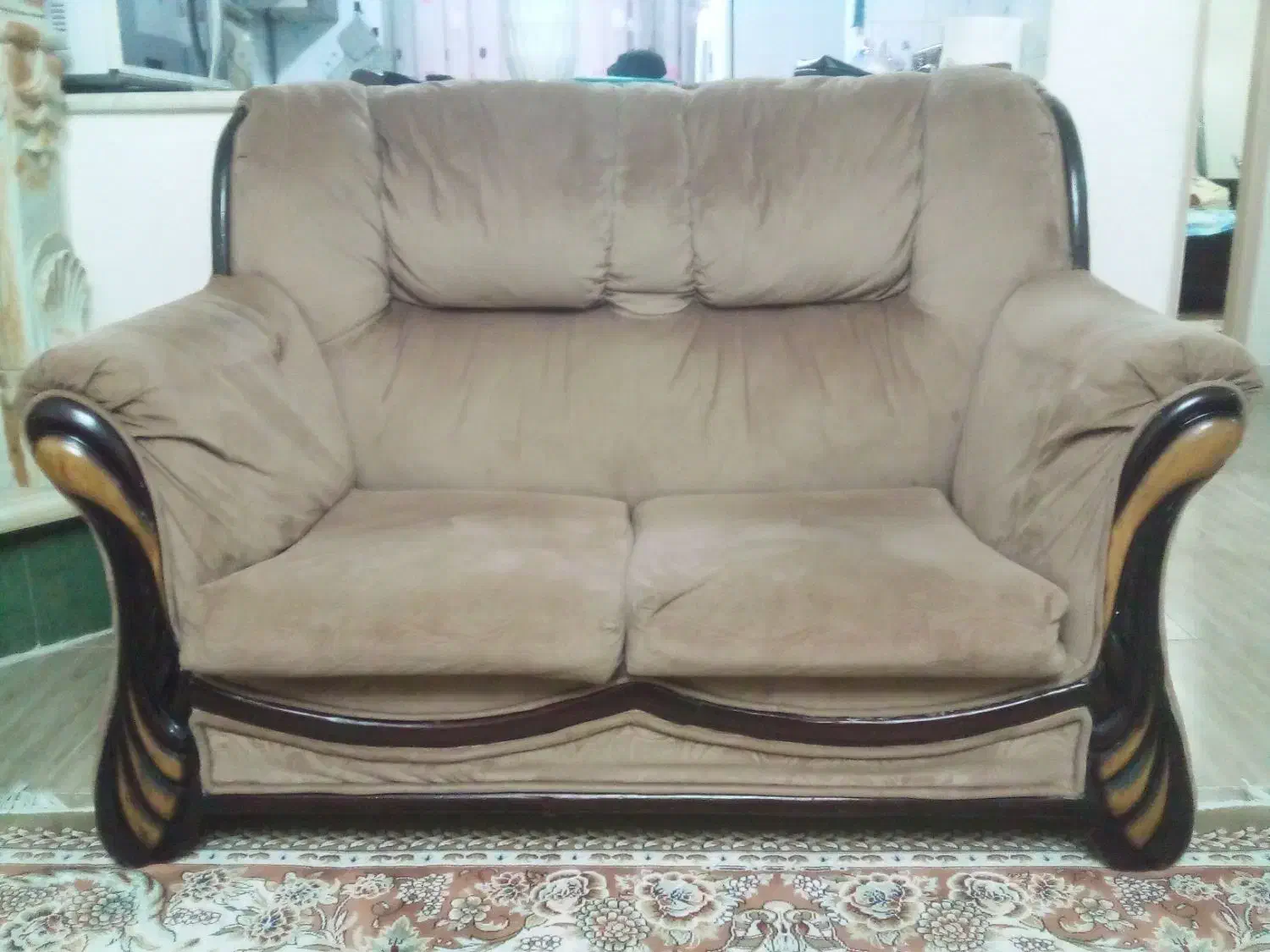 مبل راحتی ۴ نفره|مبلمان خانگی و میز عسلی|قزوین, |دیوار