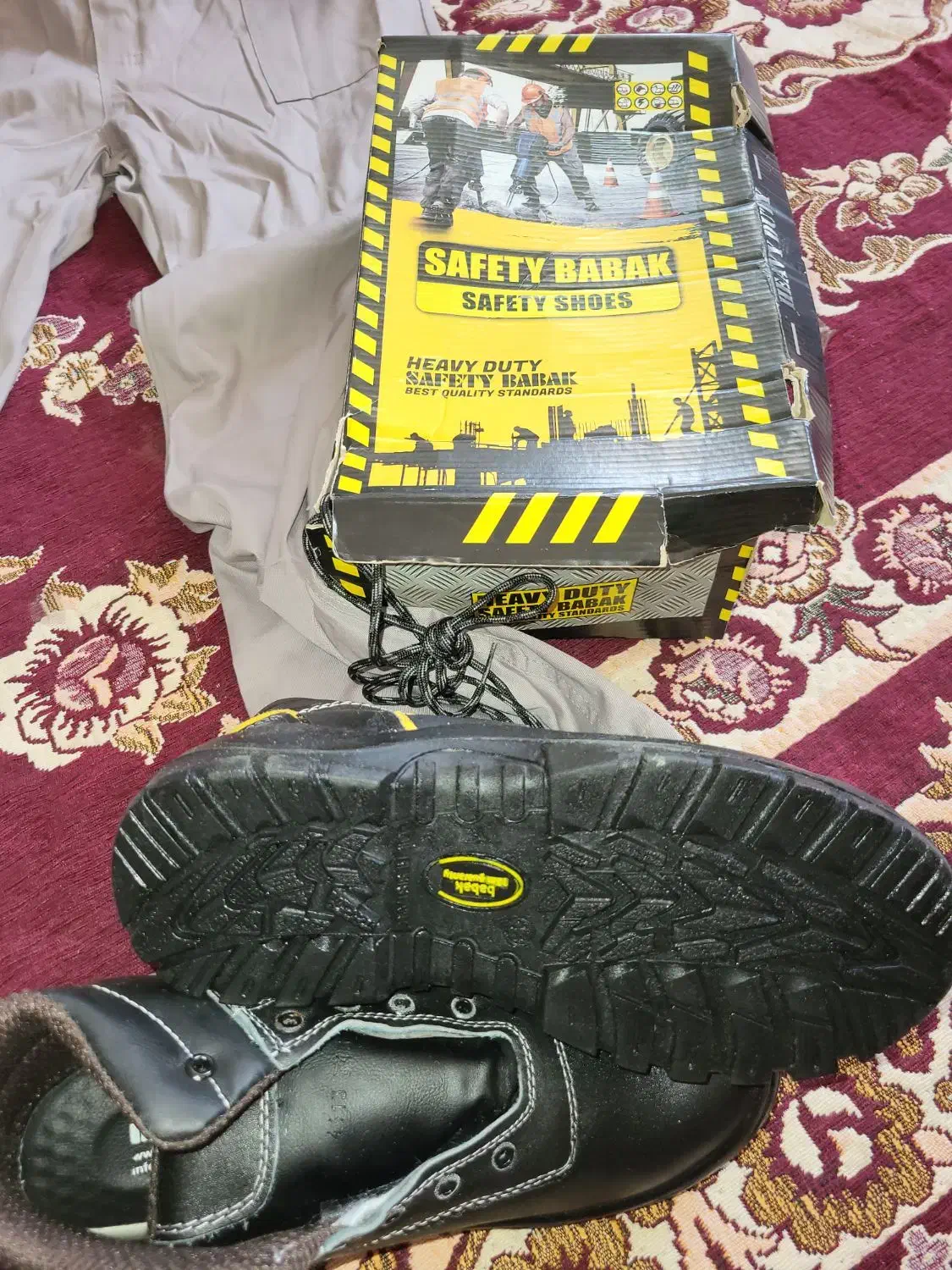 کفش ایمنی لباس کار عالیشهر|لباس|بوشهر, |دیوار