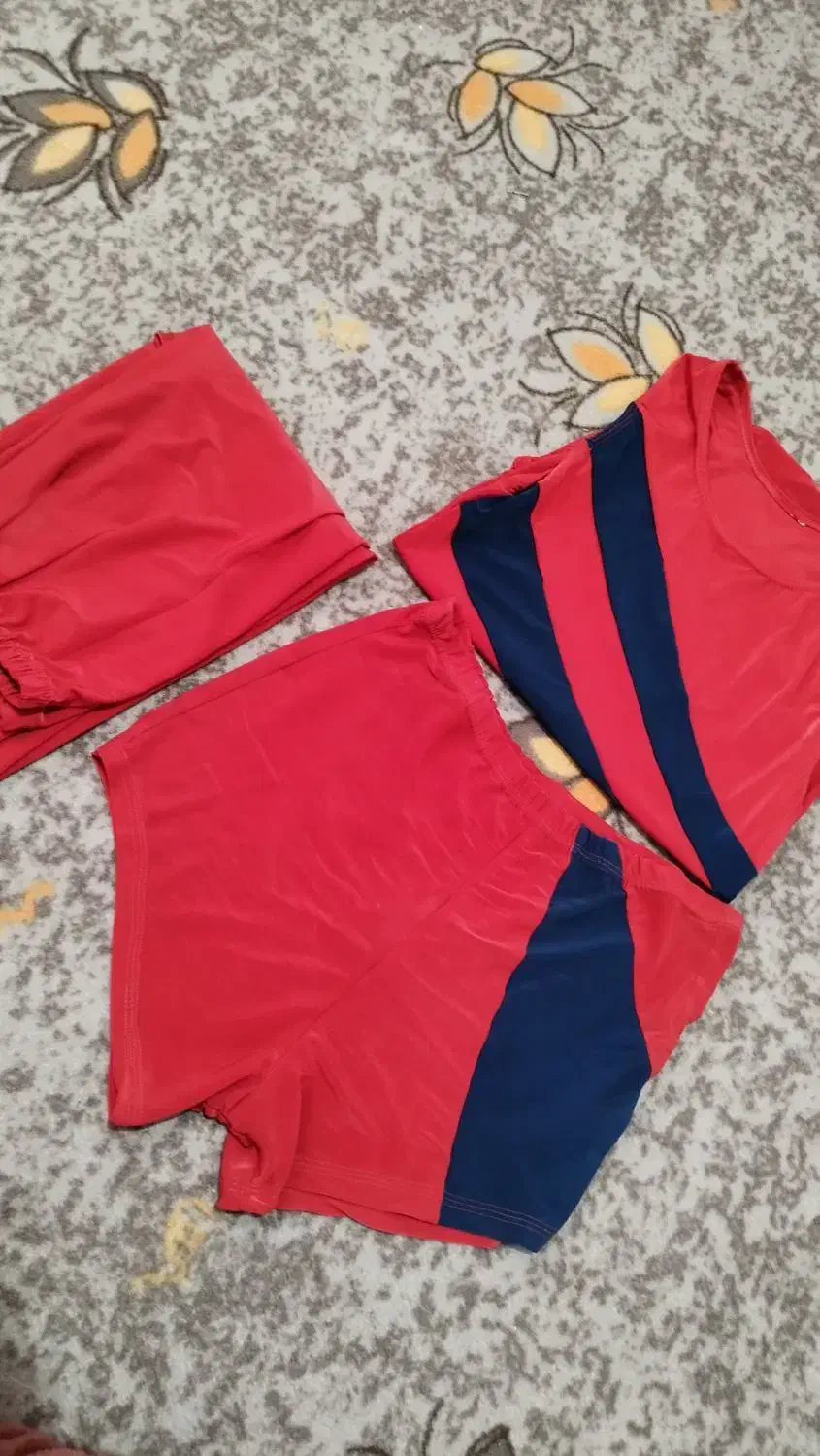 دو دست لباس ورزشی پسرونه ژیمناستیک|تجهیزات ورزشی|رستم‌آباد, |دیوار