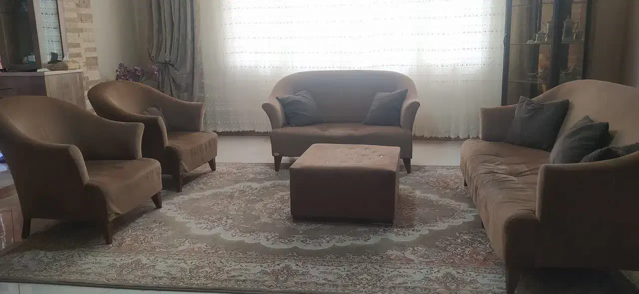 مبلمان هفت نفره توافقی و زیر قیمت|مبلمان خانگی و میز عسلی|قزوین, |دیوار