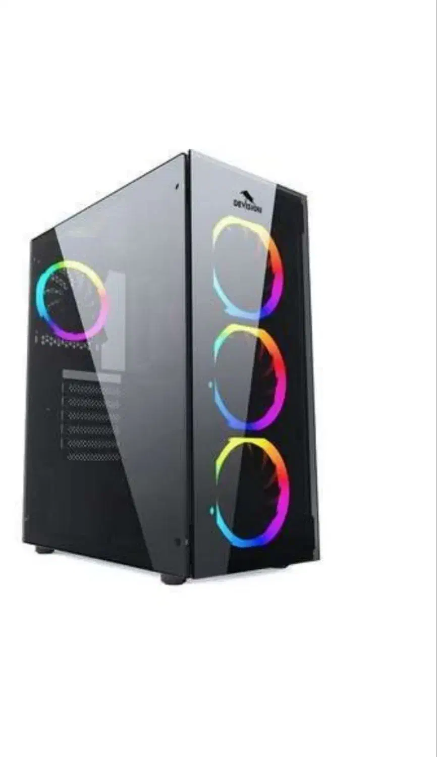 کامپیوتر گیمینگ کیس شیشه ای|رایانه رومیزی|بندرعباس, |دیوار