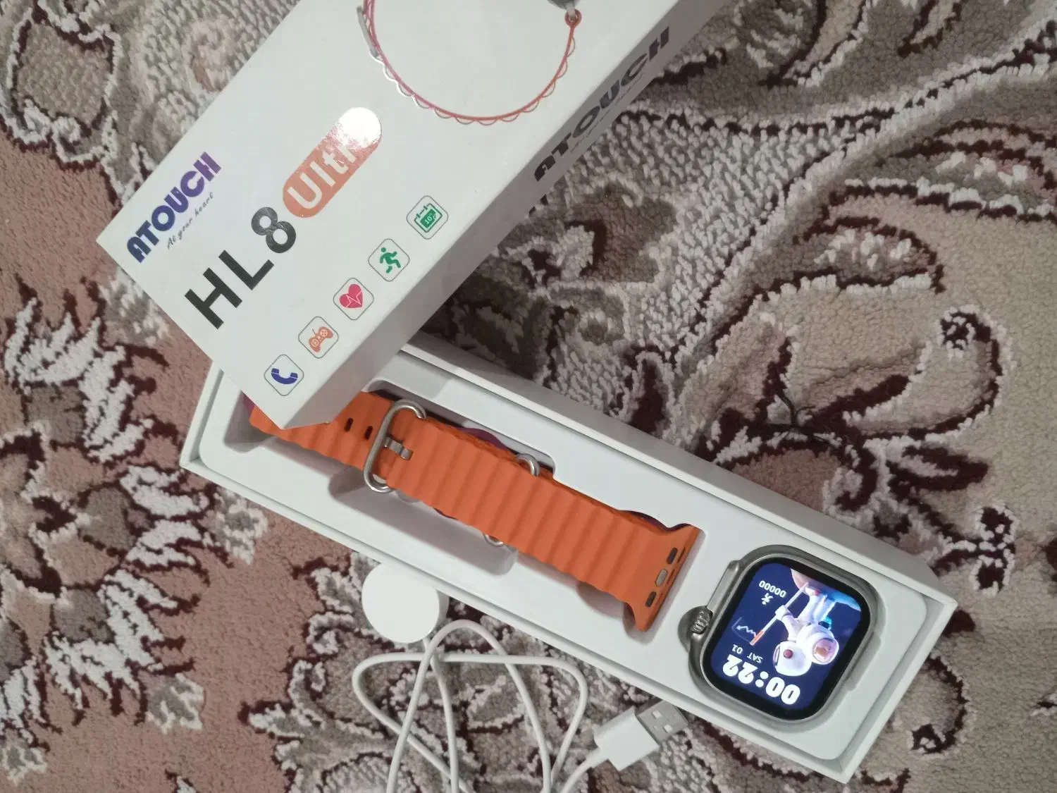 ساعت هوشمند HL8 ultra|ساعت|دزفول, |دیوار