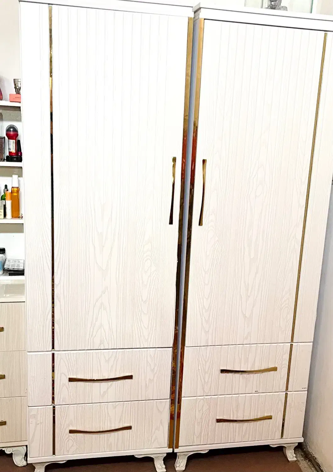 آیینه کنسول/کمد لباس /۲عددکمد اشپزخانه/بوفه|بوفه، ویترین، کنسول|مرند, |دیوار