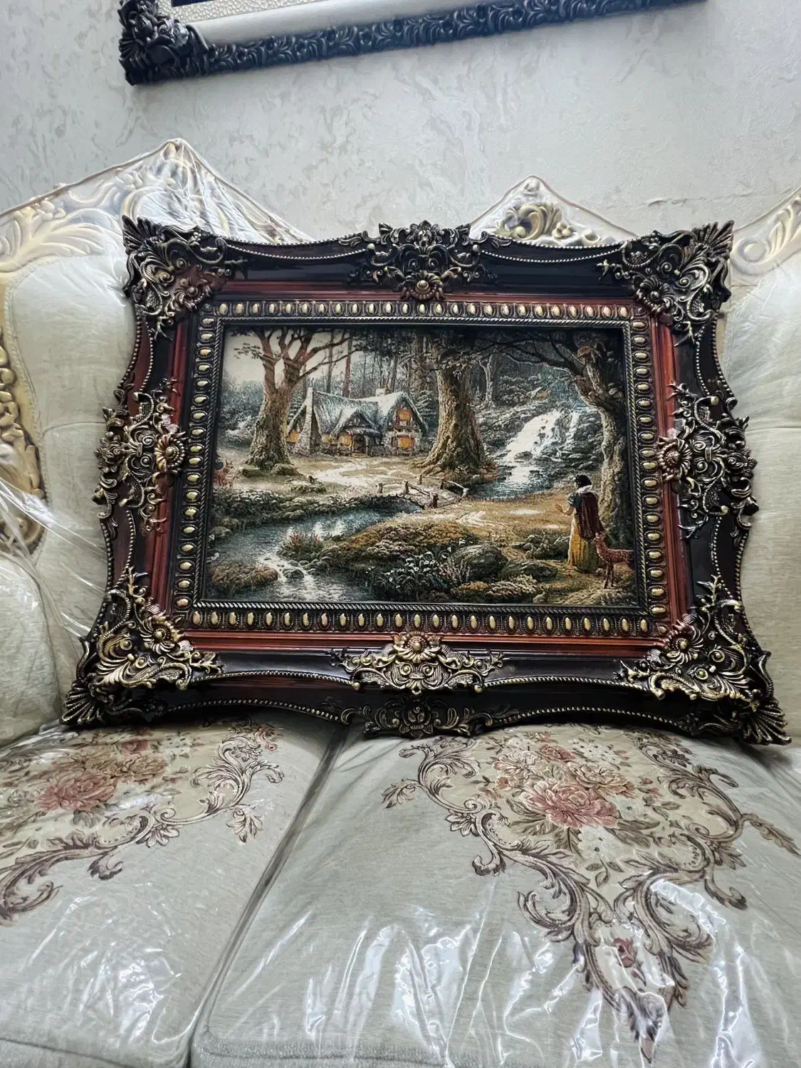 تابلو فرش کاملا نو|تابلو فرش|مشهد, زیبا شهر|دیوار