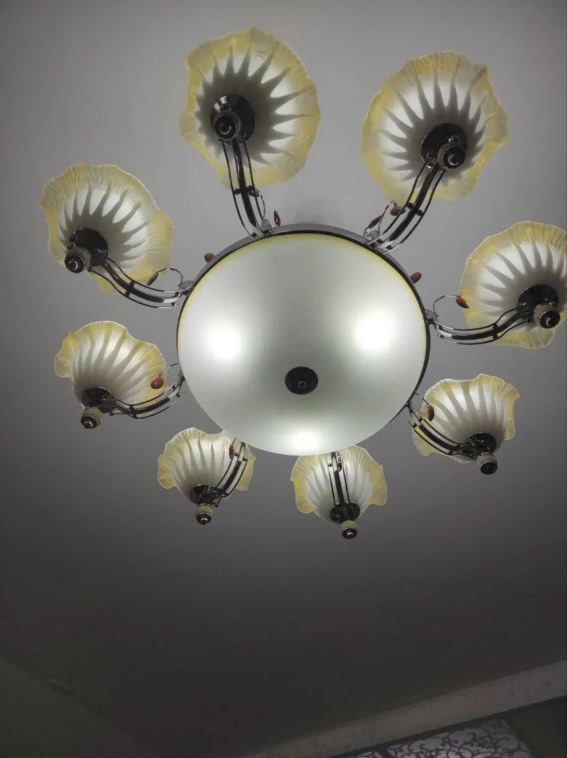 لوستر|لوستر و چراغ آویز|بیجار, |دیوار