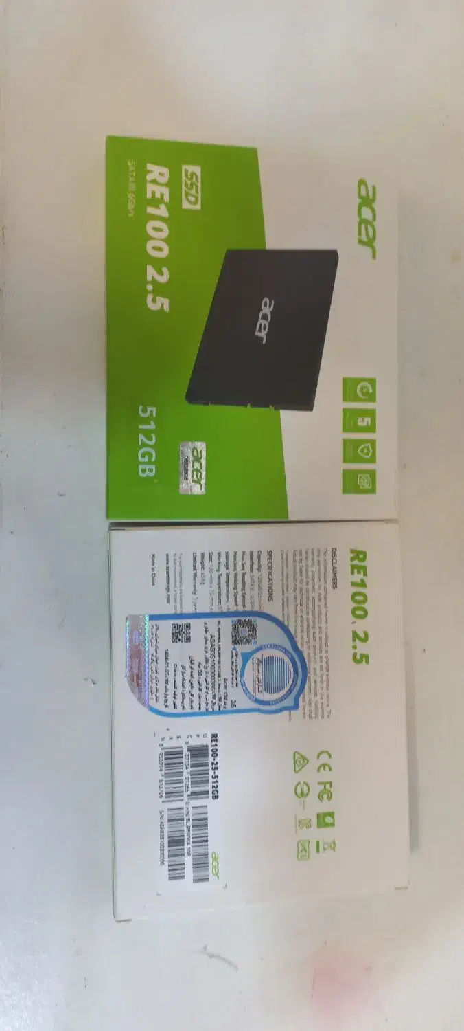 هارد SSD SATA از برند ACER برای لپ تاپ|قطعات و لوازم جانبی رایانه|شیراز, ملاصدرا|دیوار
