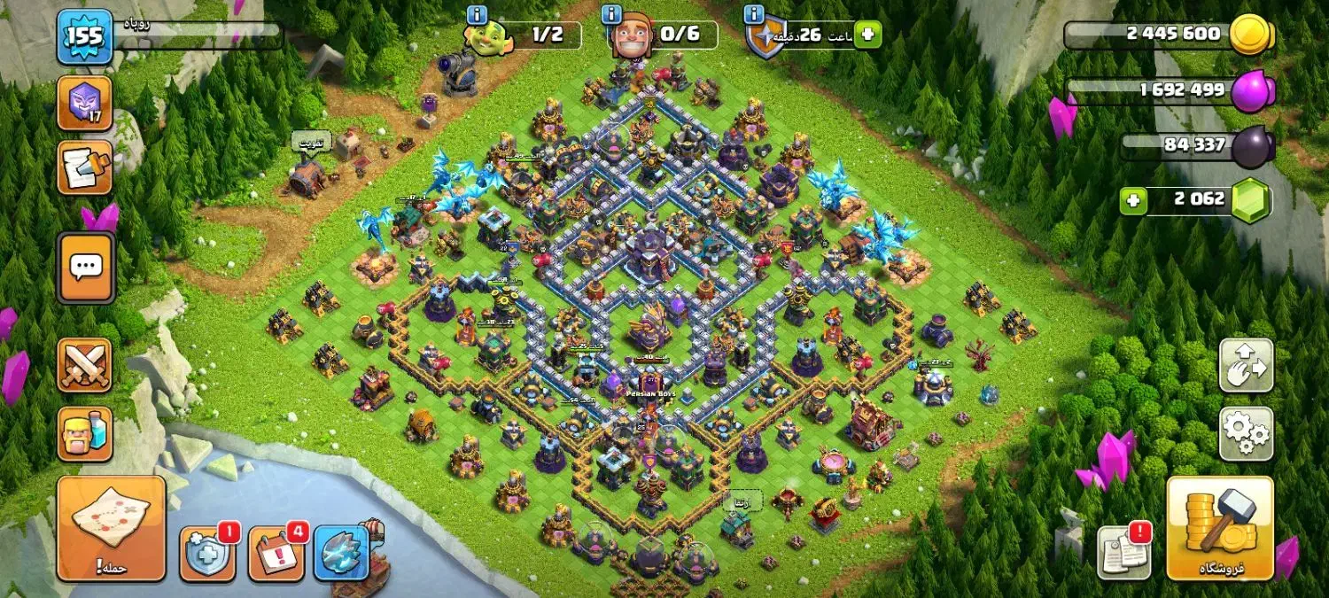 اکانت کلش آف سطح 15|کنسول، بازی ویدئویی و آنلاین|سنندج, |دیوار