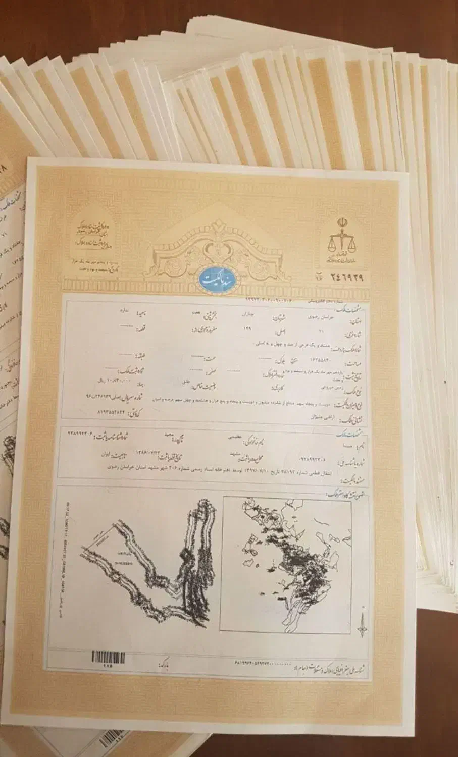 ۵۰۰متری گلبهار باسند ملکی|فروش زمین و ملک کلنگی|گلبهار, نوبهار|دیوار