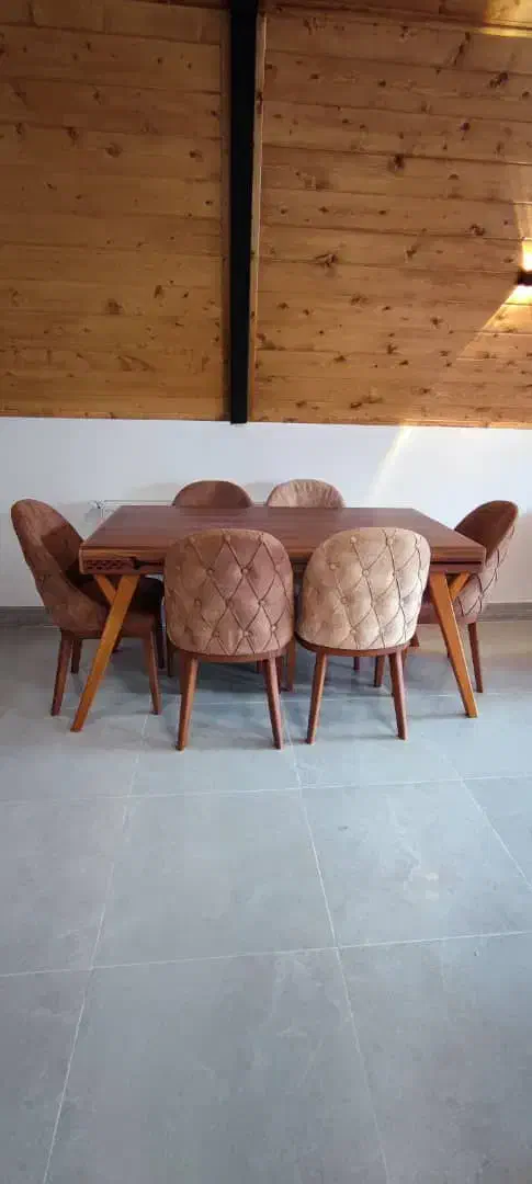 میز نهارخوری|میز و صندلی غذاخوری|رضوانشهر, |دیوار