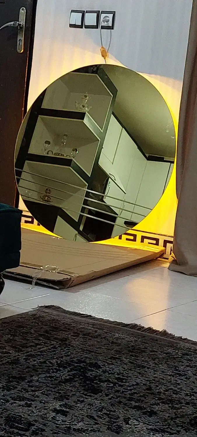 آینه کنسولی شامپاینی|بوفه، ویترین، کنسول|محمدشهر, ولدآباد|دیوار