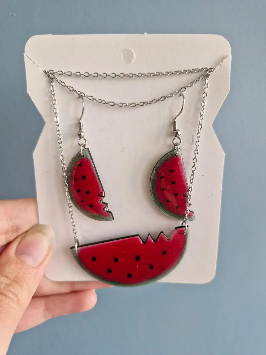 ست گردنبند و گوشواره خاص تک به قیمت عمده|بدلیجات|پاکدشت, پاکدشت (مامازند)|دیوار