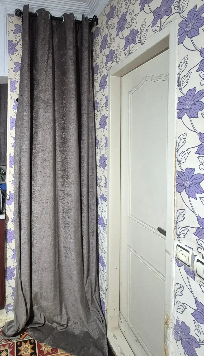 میل پرده و پرده اتاق|پرده، رانر، رومیزی|تهران, خواجه نظام الملک|دیوار