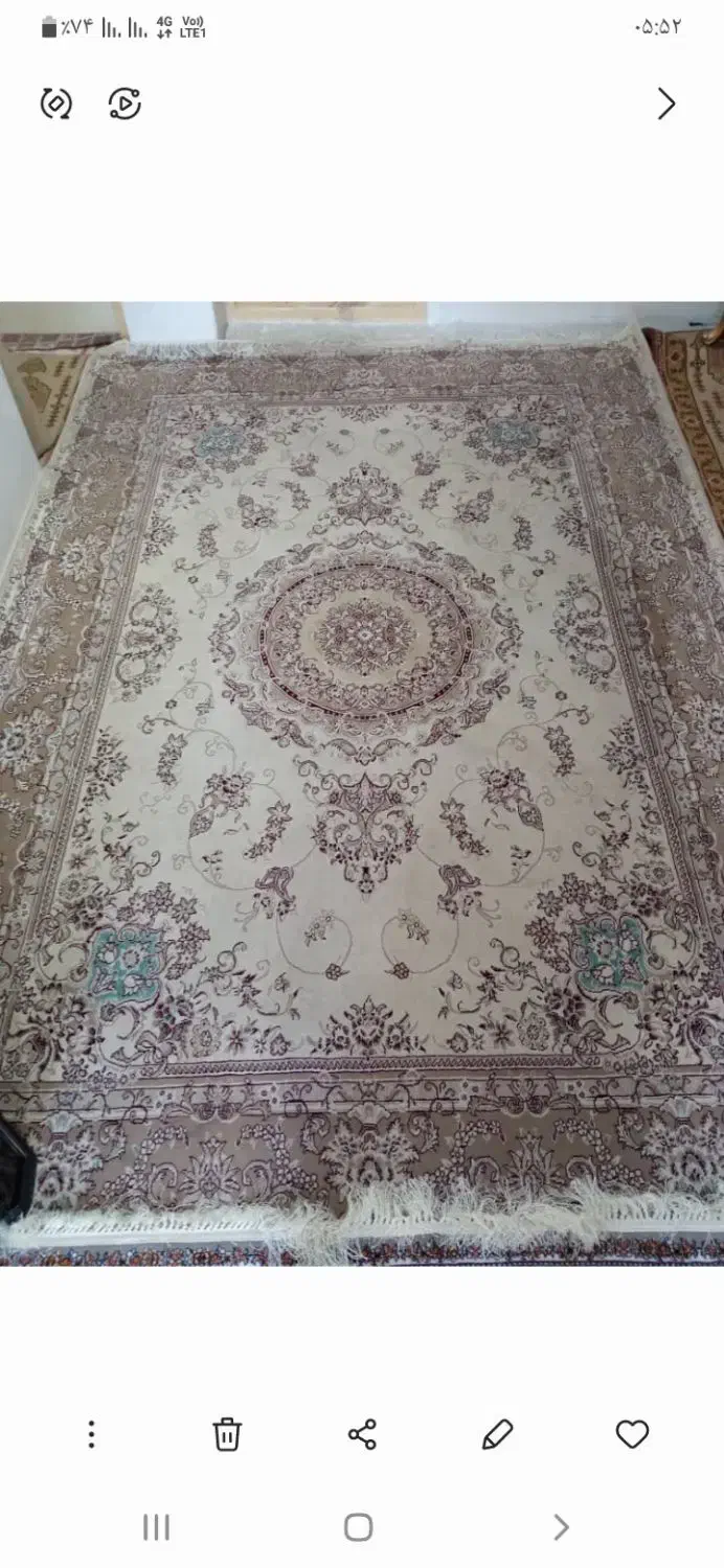 جفت فرش ۹متری|فرش|کرمانشاه, |دیوار