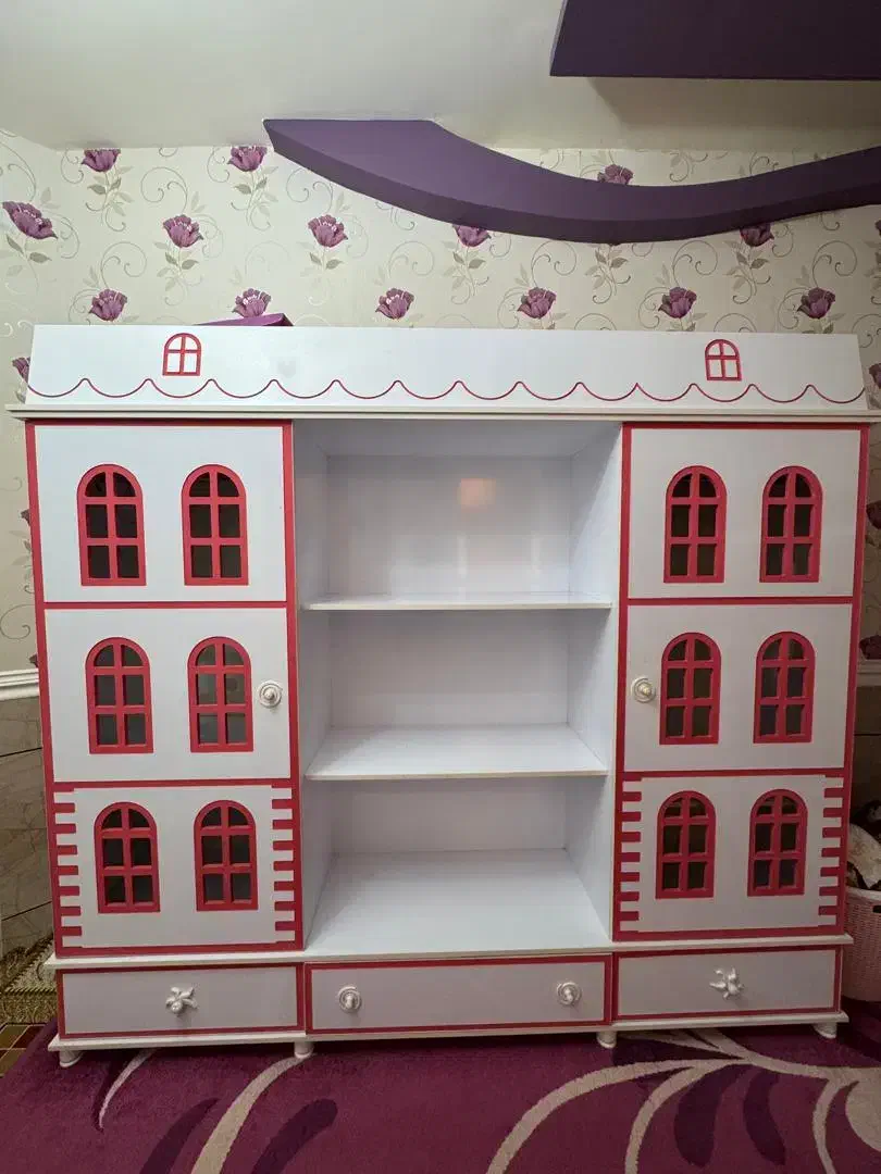 فروش کمد و سرویس خواب کودک|تخت و سرویس خواب|لامرد, |دیوار