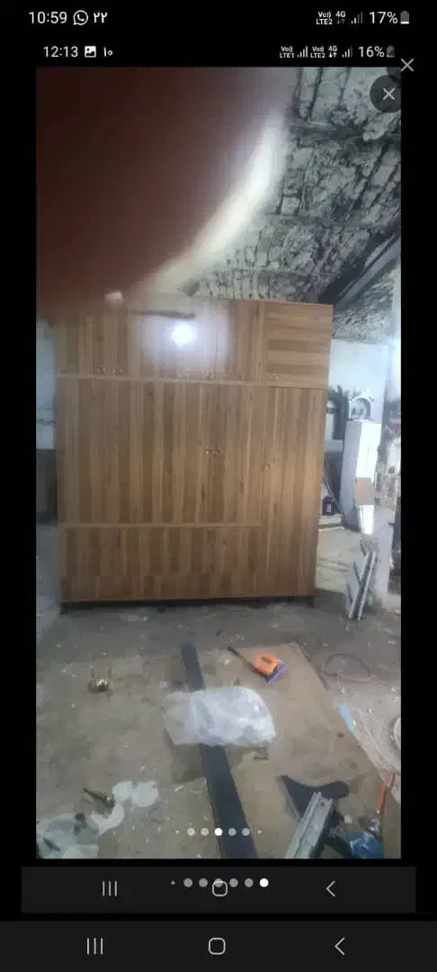 کمدلباس سیار ملامینه|جاکفشی، کمد، دراور|قم, قلعه صدری|دیوار