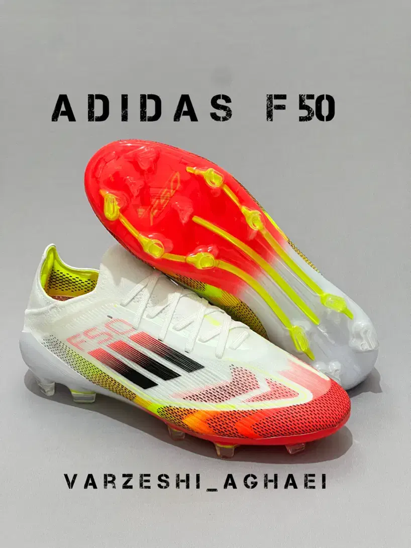 کفش کتونی کتانی فوتبال فوتبالی چمن چمنی اف پنجاه|کیف، کفش، کمربند|قم, نیروگاه|دیوار