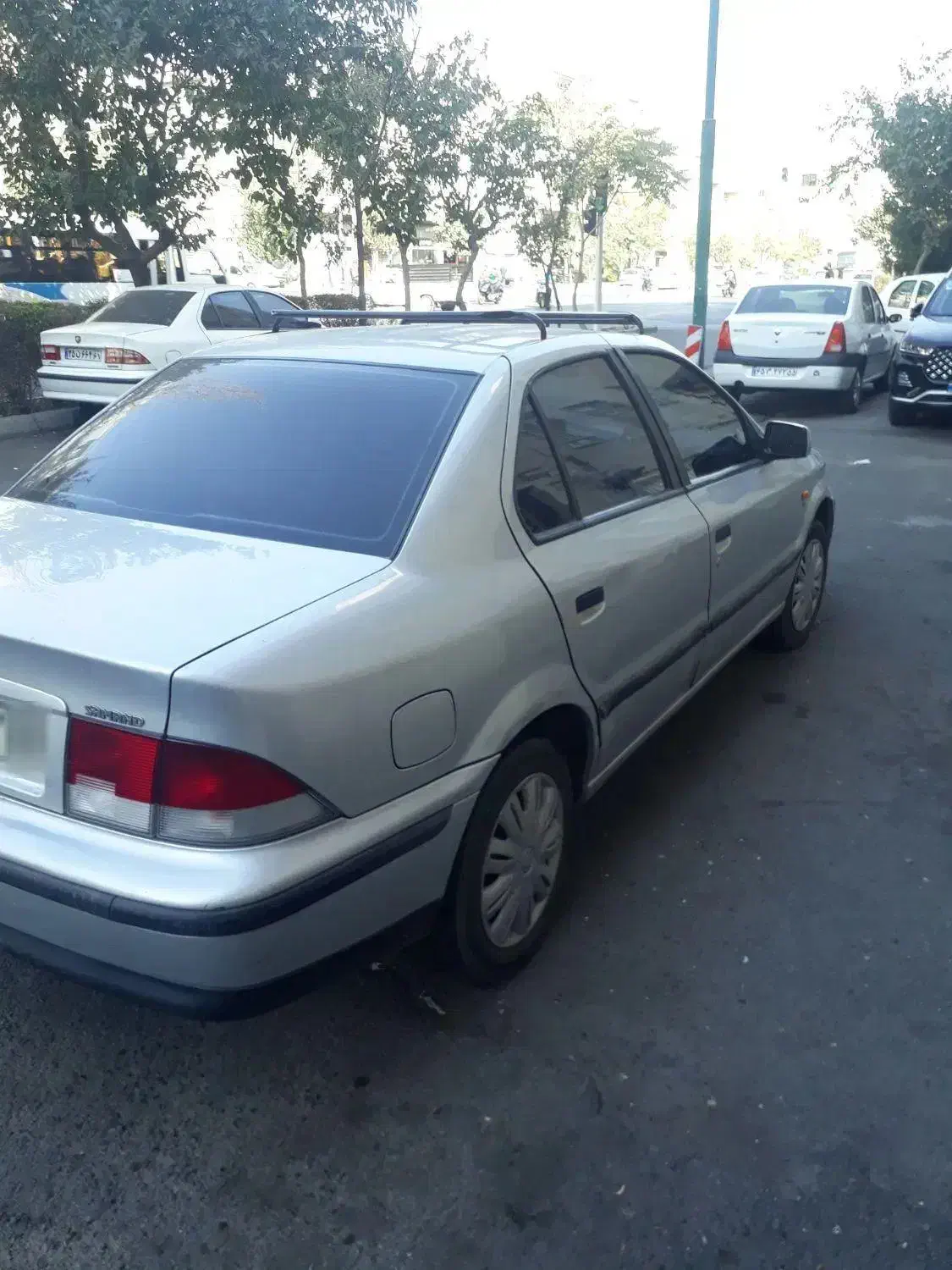 سمند نقره ای مدل ۸۳ دوگانه دستی|خودرو سواری و وانت|تهران, زرکش|دیوار