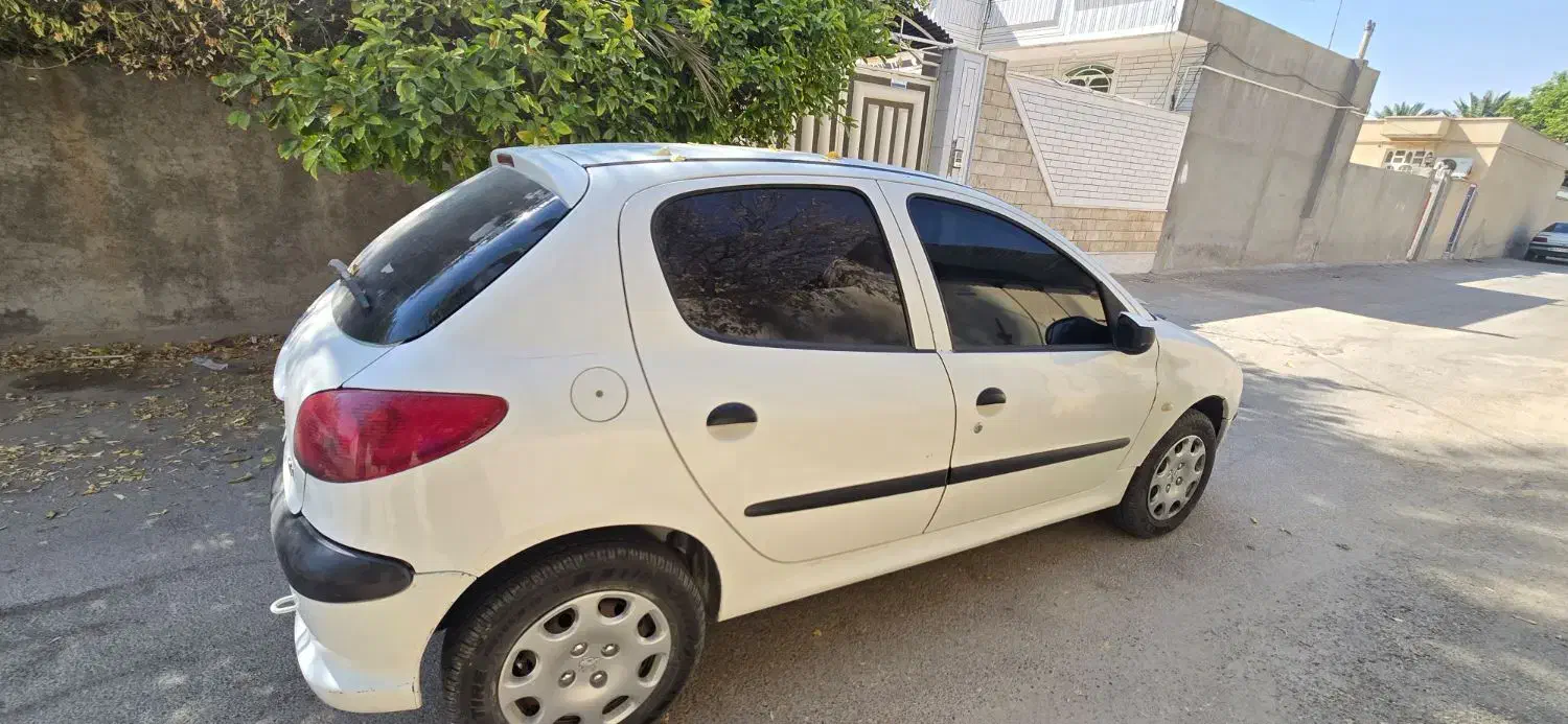 پژو206تیپ2،مدل1396|خودرو سواری و وانت|لامرد, |دیوار