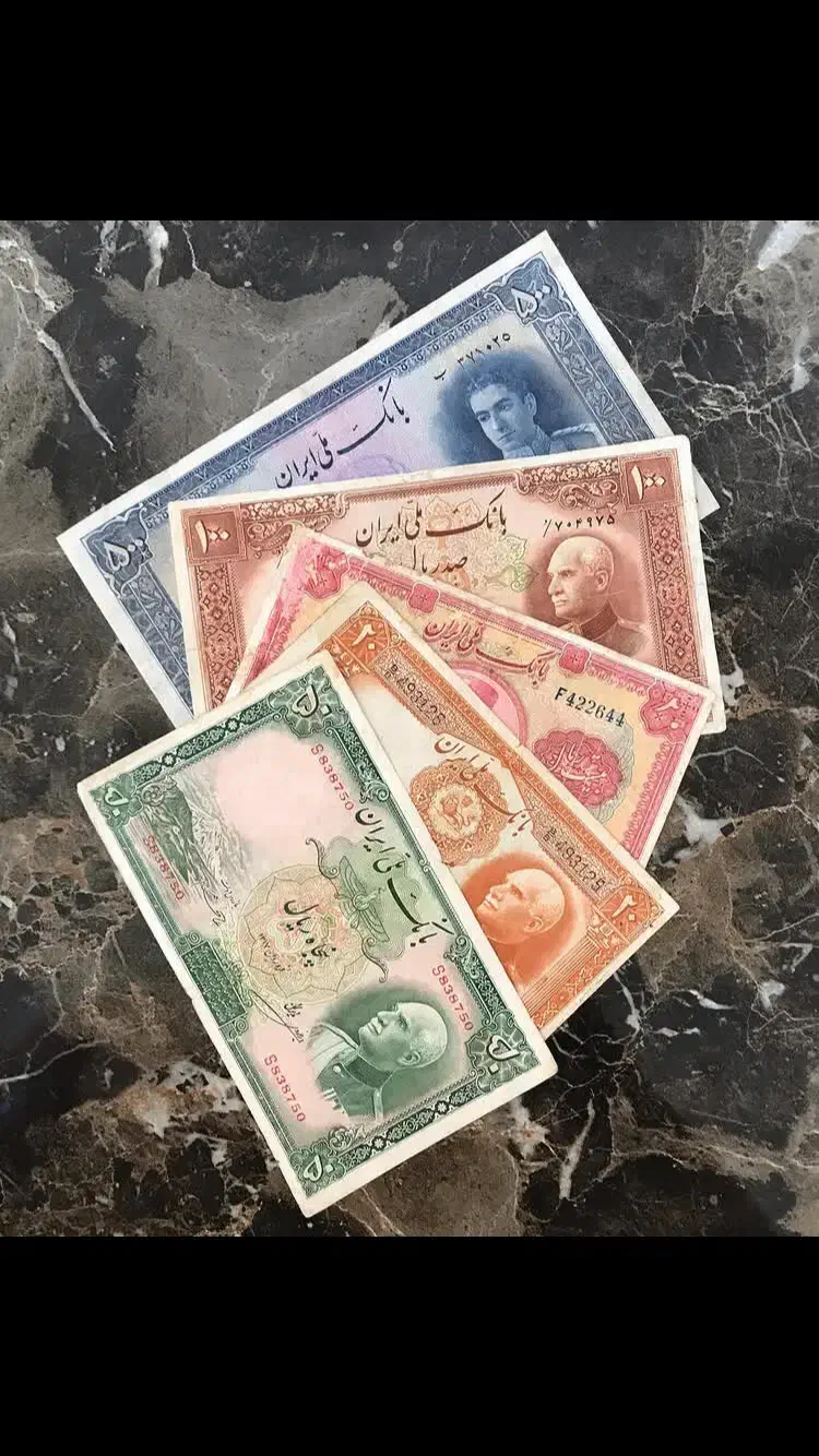 فروش خرید اسکناس شاهی|کلکسیون سکه، تمبر، اسکناس|قروه, |دیوار