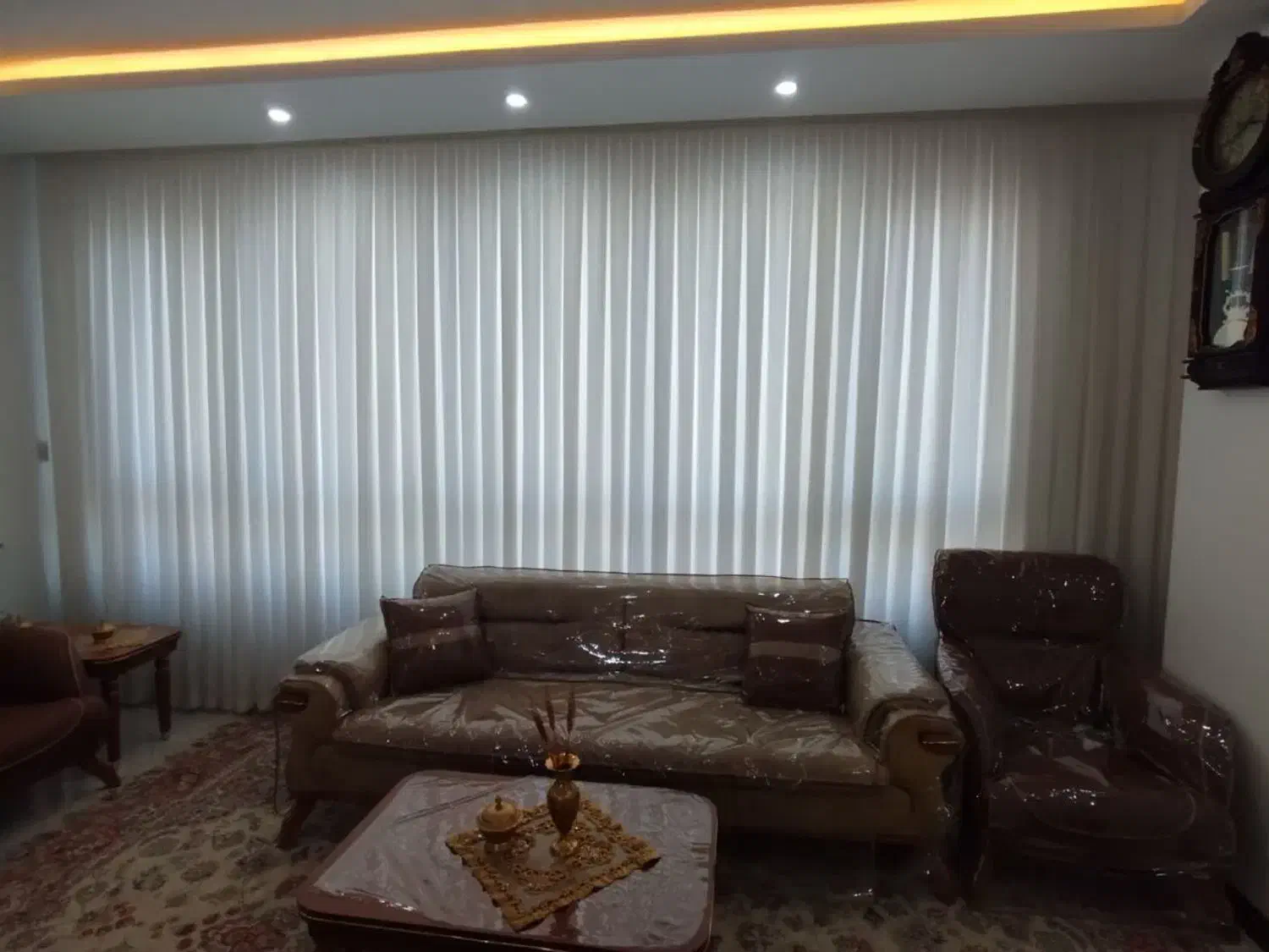 پرده پذیرایی|پرده، رانر، رومیزی|مشهد, امیریه|دیوار