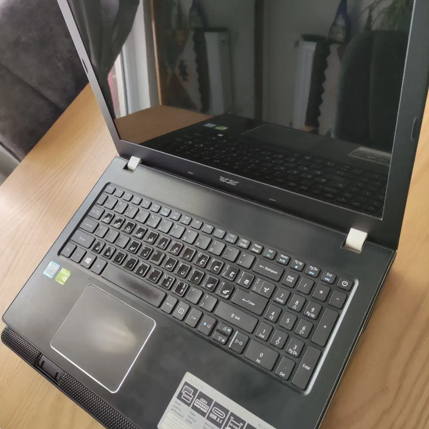 لپتاپ لب تاپ لپ تاپ لب تاب acer سفید|رایانه همراه|تهران, تهرانسر شمالی|دیوار