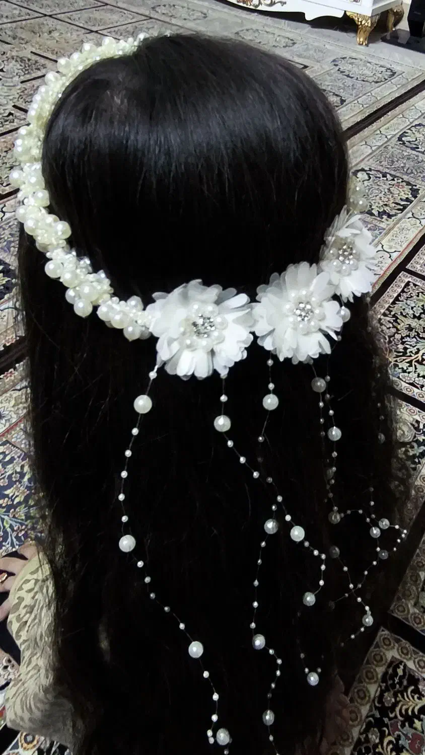 اکسسوری ،تاج مو، مرواریدی|زیورآلات و اکسسوری|قم, چهار امامزاده|دیوار