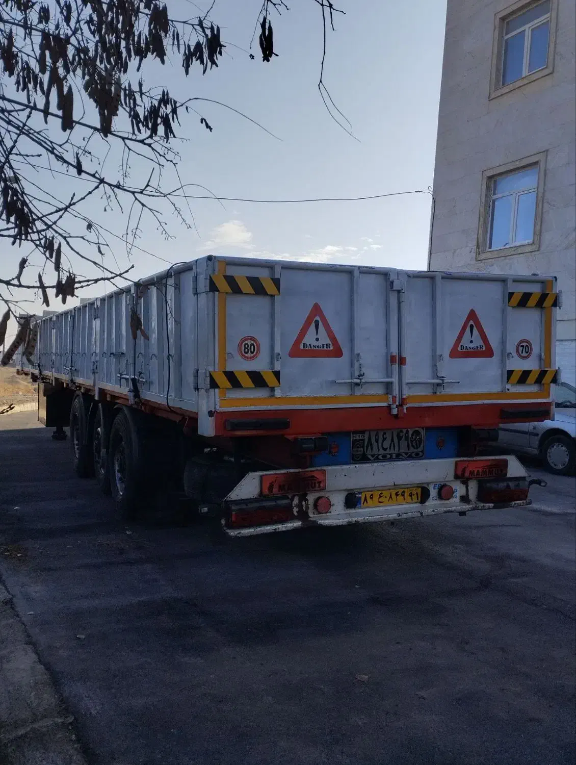 تریلی ماموت مدل۱۳۹۱|خودرو سنگین|اردبیل, |دیوار