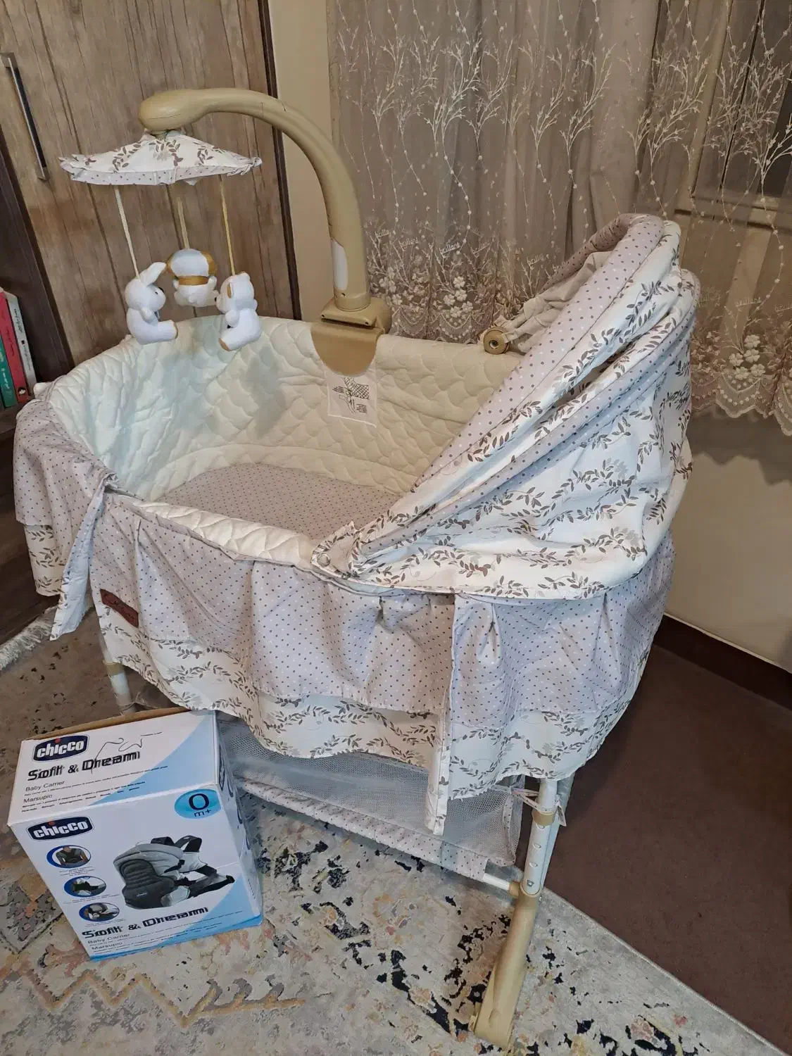 تخت کنار مادر ملورین چند حالته|تخت و صندلی بچه|اصفهان, باغ زیار|دیوار