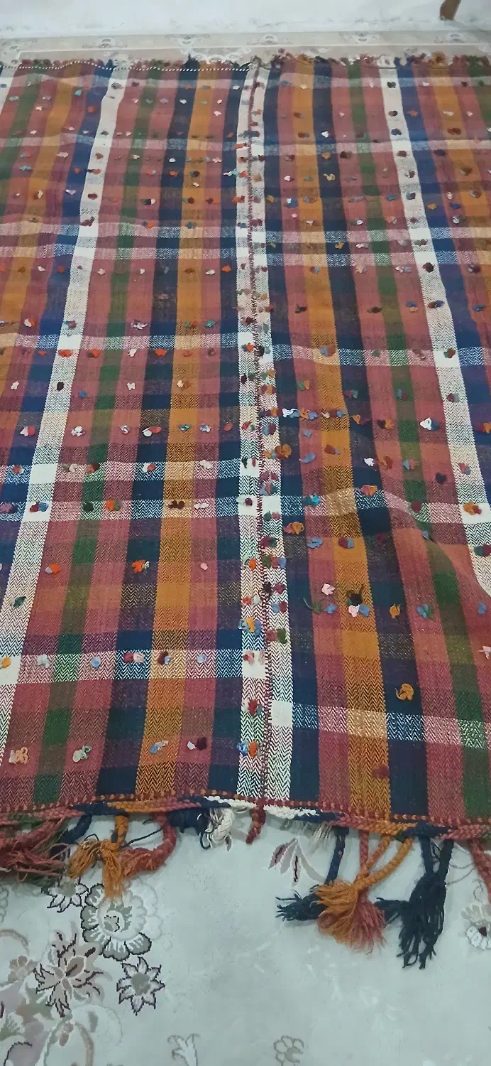 گلیم دستباف ترکی قدیمی|گلیم، جاجیم، گبه|اهواز, کیانپارس |دیوار