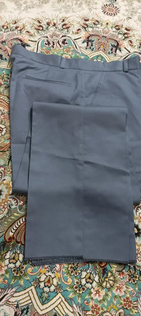 شلوار پارچه ای مردانه وکت سورمه ای|لباس|مشهد, موعود|دیوار