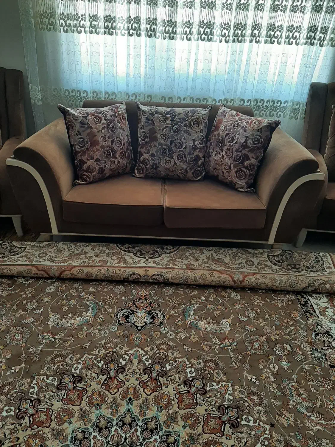مبل ۷نفره در حد نو|مبلمان خانگی و میز عسلی|محمدیه-قزوین, |دیوار